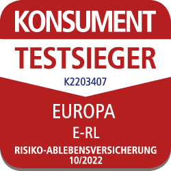 EUROPA ist „Testsieger Risiko-Ablebensversicherung“ (Konsument, 10/2022)